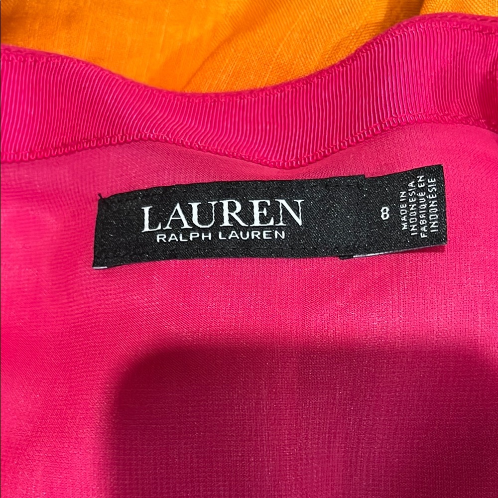 Ralph Lauren Pink‎ Ombre Midi A-Line Skirt - Picture 10 of 10